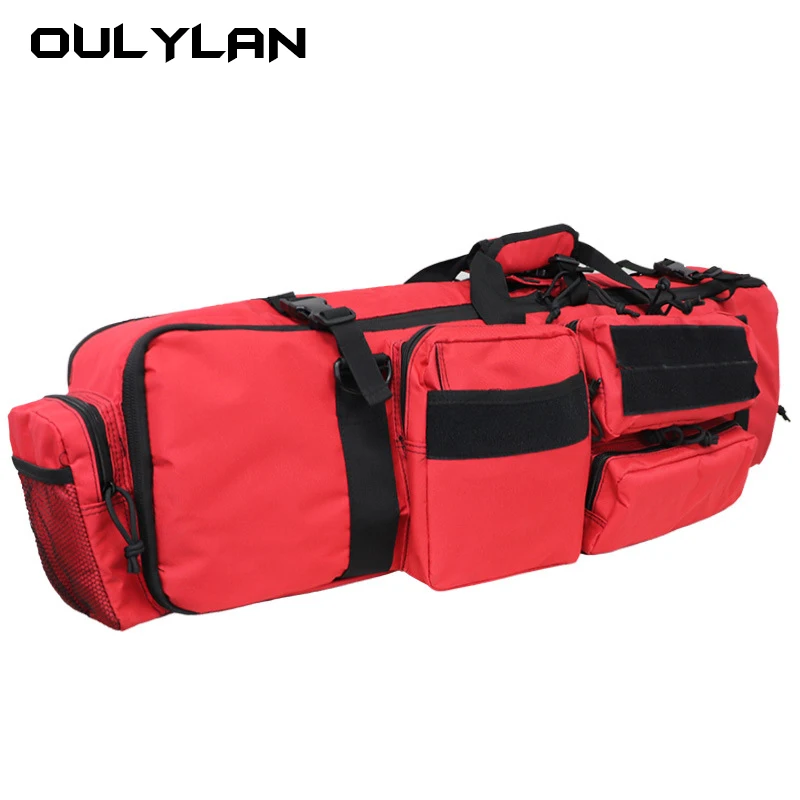 Men's Outdoor Sports Shooting Backpack Tactical Gun Bag Hunting Accessories Airsoft Sniper Rifle Gun Case Nylon Bag