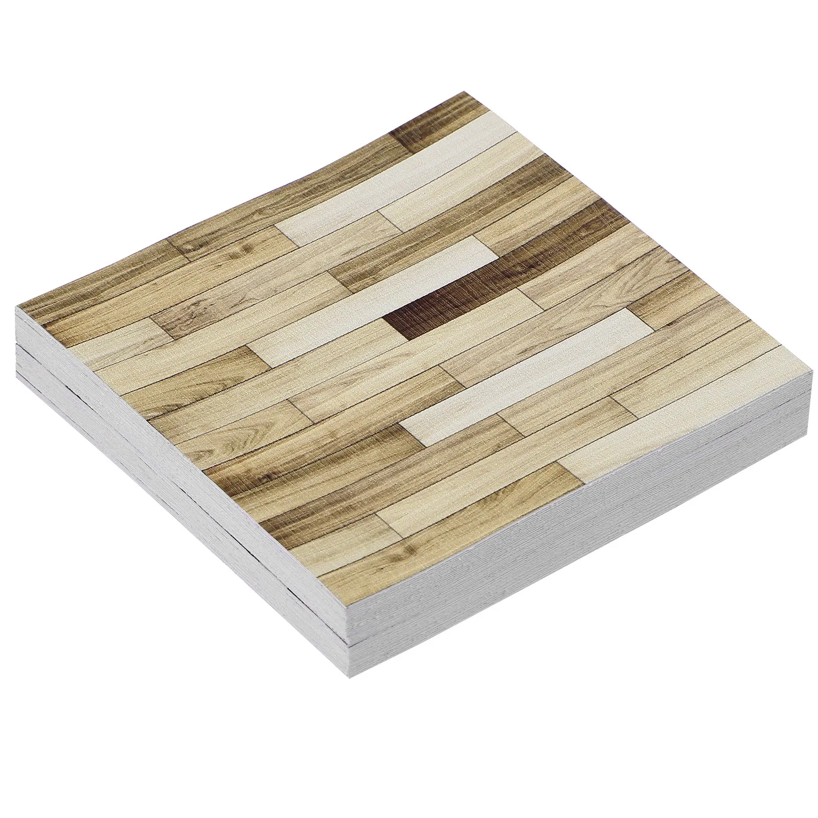 40Pcs Wood Grain Peel and Stick Tiles Realistic Texture Self Adhesive Flooring for Kitchen Bathroom Living Room Bedroom Decor