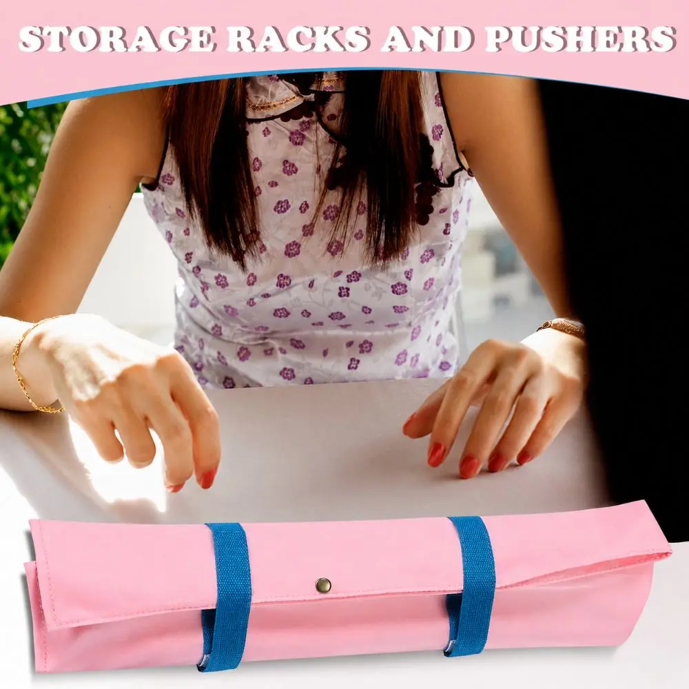 Portable Multi-purpose Mahjong Bag Large Capacity Zippered Mahjong Tiles Case Durable Storage Bag Travel
