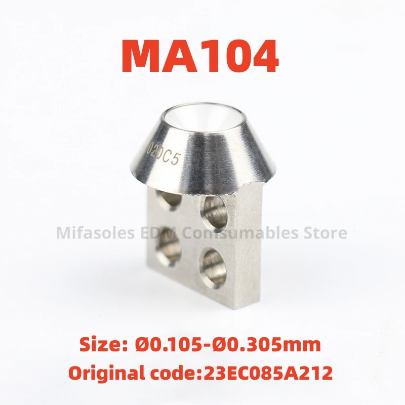 

Wire Guider MA104 23EC085A212 Lower Diamond Wire Guide 0.105-0.255mm For CNC Makino wire cut EDM Machine Service