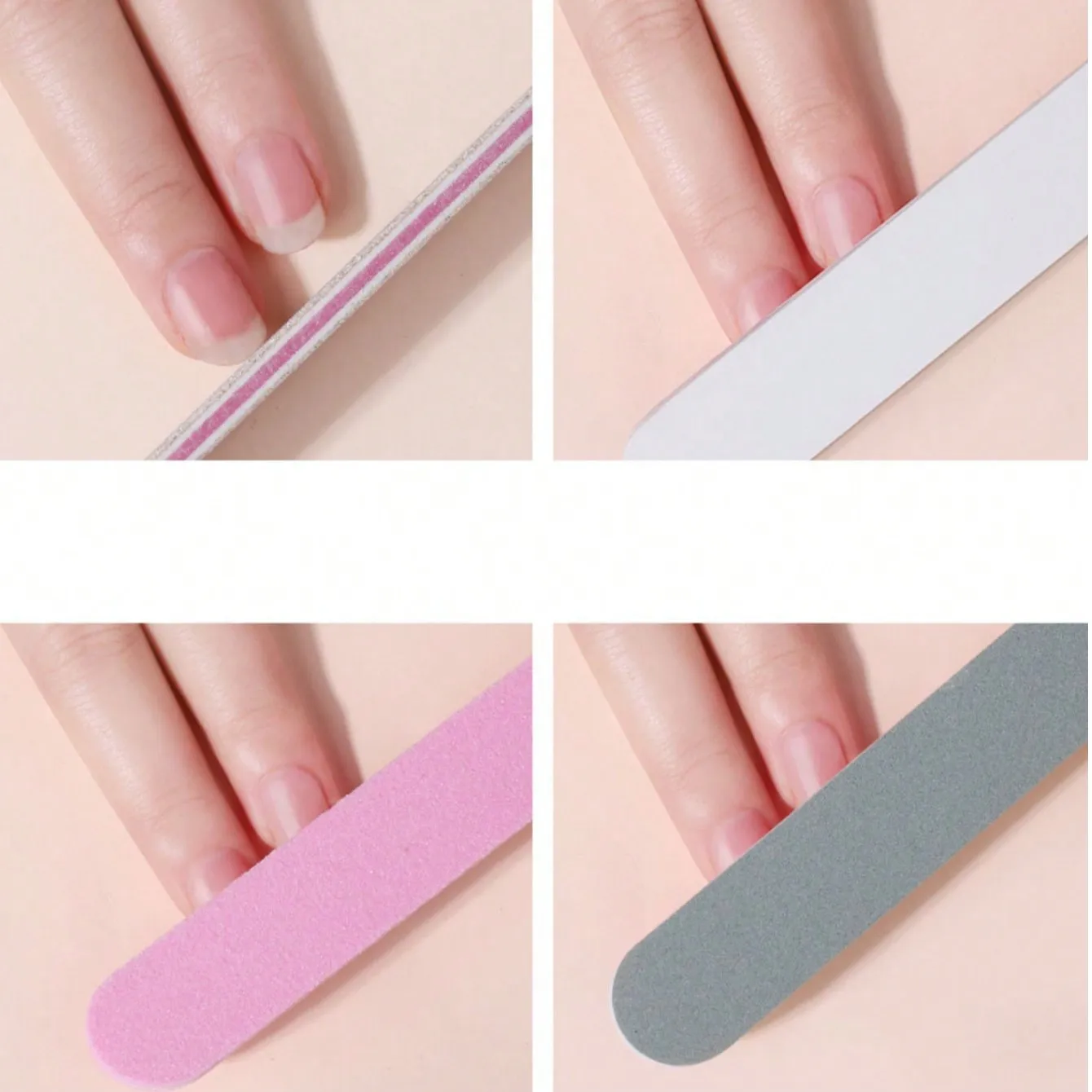 Zestaw narzędzi do pielęgnacji paznokci 7 elementów, pilnik do paznokci, odpychacz do skórek, usuwacz zrogowaceń, zestaw obcinaczy do paznokci