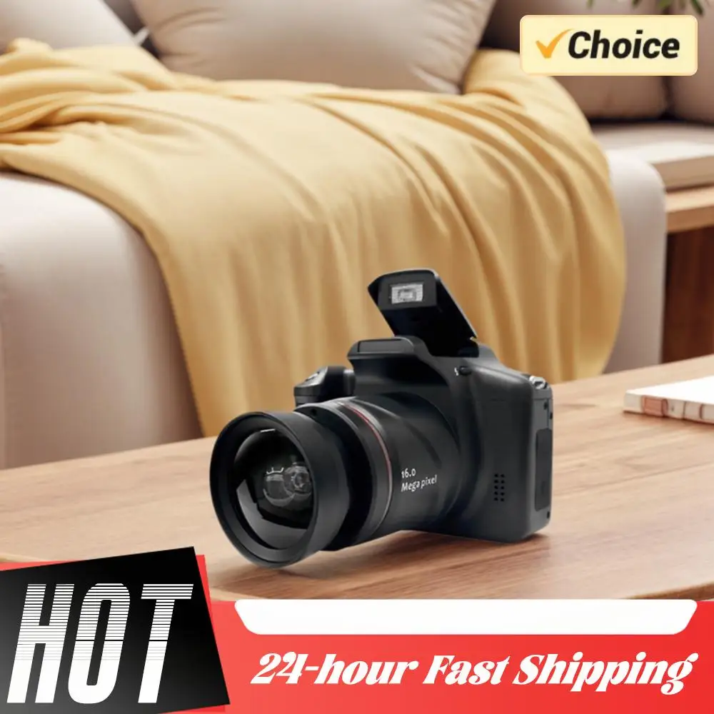 

16-мегапиксельная камера для видеоблогинга с 2,4-дюймовым ЖК-экраном, видеокамера с 16-кратным цифровым зумом, видеорекордер для фотосъемки