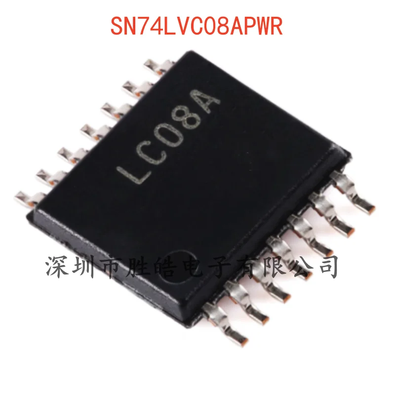 

(10PCS) NEW SN74LVC08APWR 74LVC08 Quad 2-Input Positive with Gate Chip TSSOP-14 SN74LVC08APWR Integrated Circuit