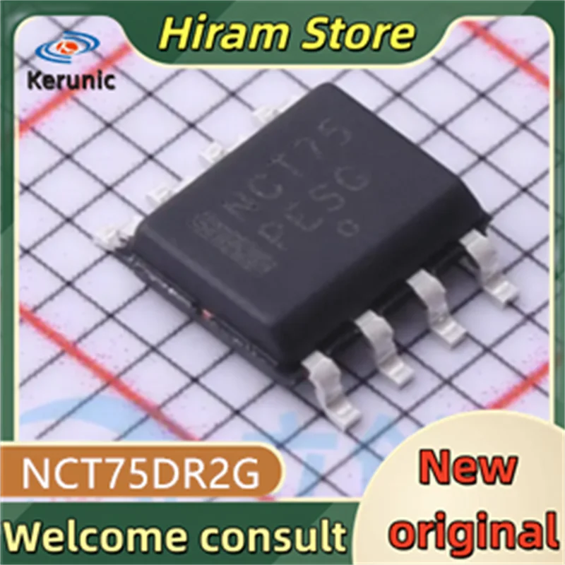 5PCS NCT75 New and Original NCT75DR2G NCT75DR NCT75D