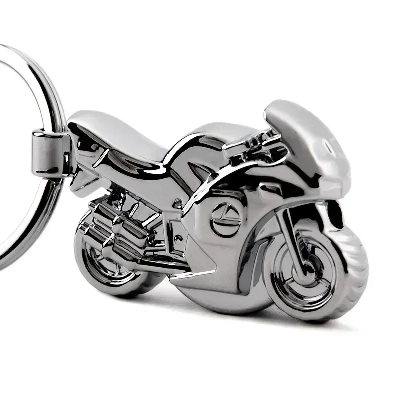 Classic 3D Simulation Model of Motorcycle Keychains Rings Metal Holder Key Chain Keyring For Man Women High Quality Gift S157