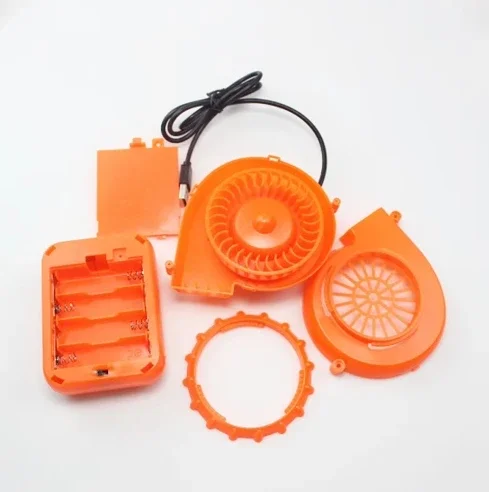 Electric Battery Powered Costume Blower Fan Portable Large Air Volume Inflatable Game Clothing Suit Air Blower for Parties