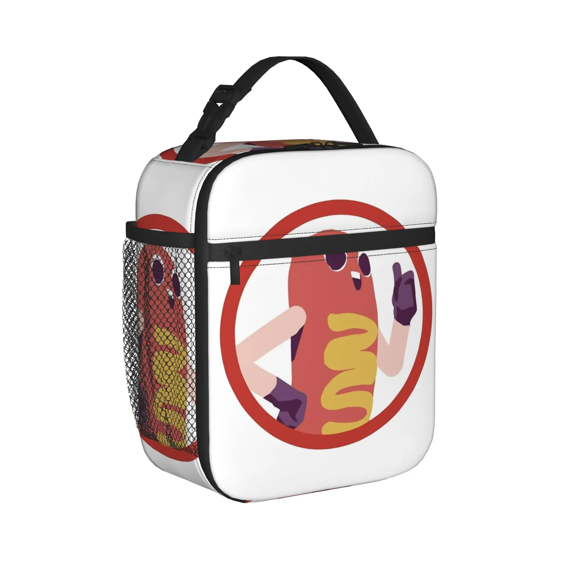 Life Is Strange Insulated Lunch Bags Leakproof Chloe Price Hot Dog Man Hawt Dawg Lunch Container Bag Tote Lunch Box Bento Pouch