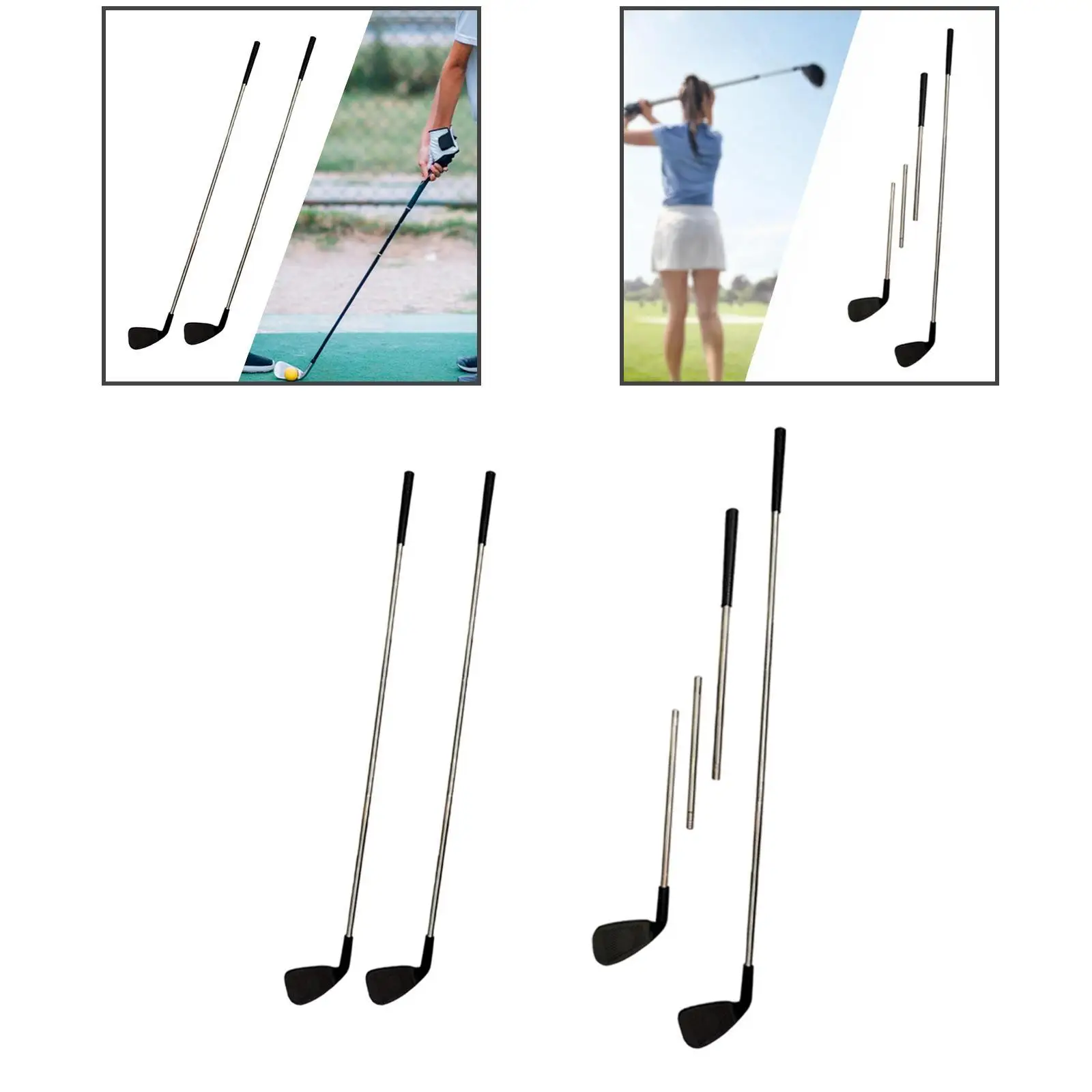 قطعتان من نادي ممارسة تشيبر الجولف للأطفال المبتدئين في الهواء الطلق #5