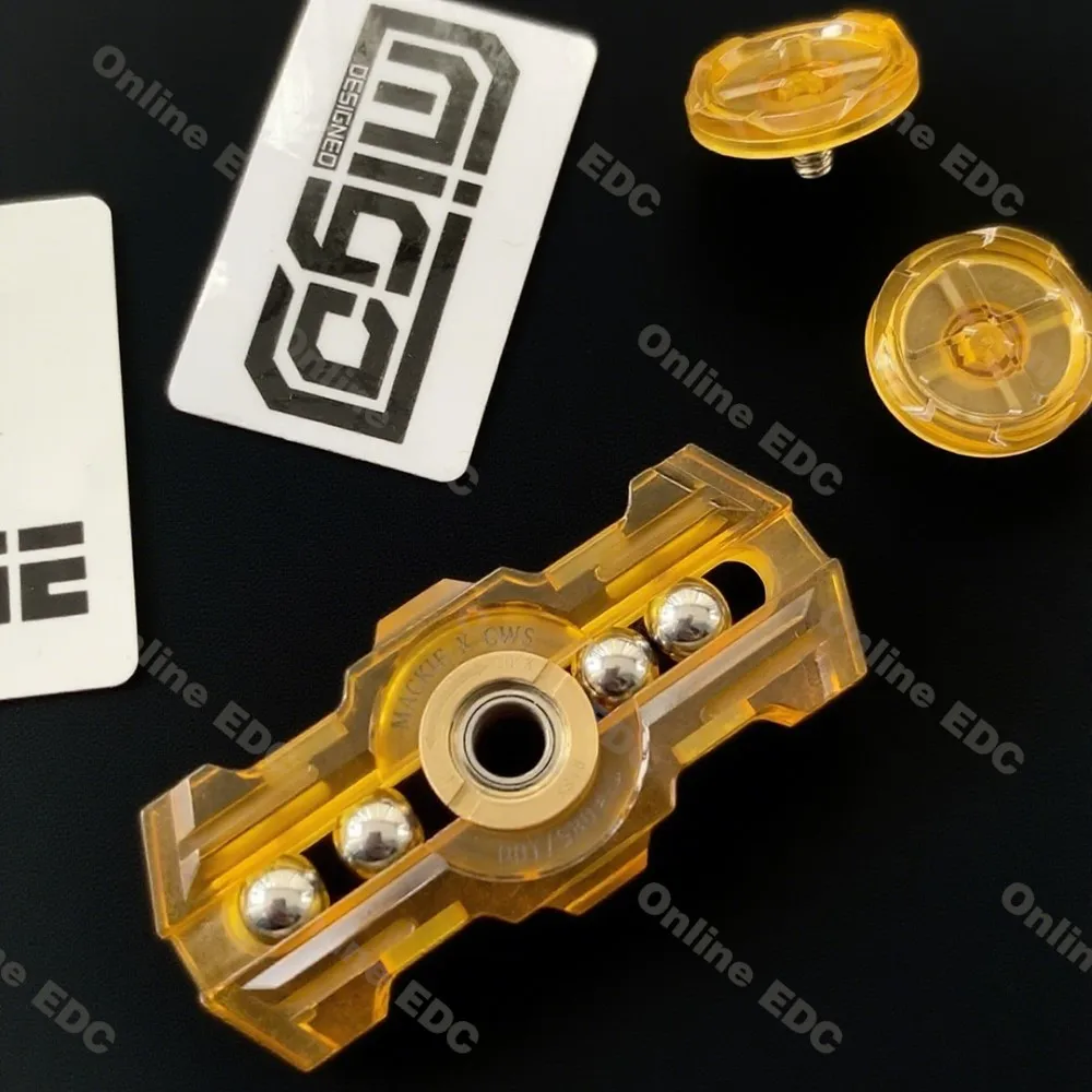 Gebruikt EDC-speelgoed MACKIE PEI limiet Fidget Spinner Angst Speelgoed Draagbare bureauaccessoires voor volwassenen