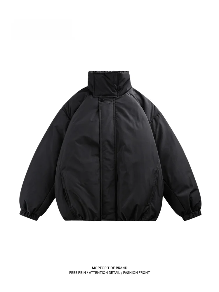 

MMOPTOP Men's Stand Collar down Jaet Thi Warm 90 White Du down Heat Retention Outerwear Faionable Winter Coat