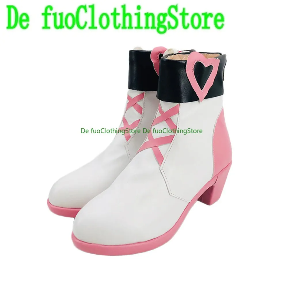 DefuoClothing Aoki Legend Holy Love Heart Cosplay zapatos juegos de Anime disfraces de Halloween accesorios de fiesta zapatos