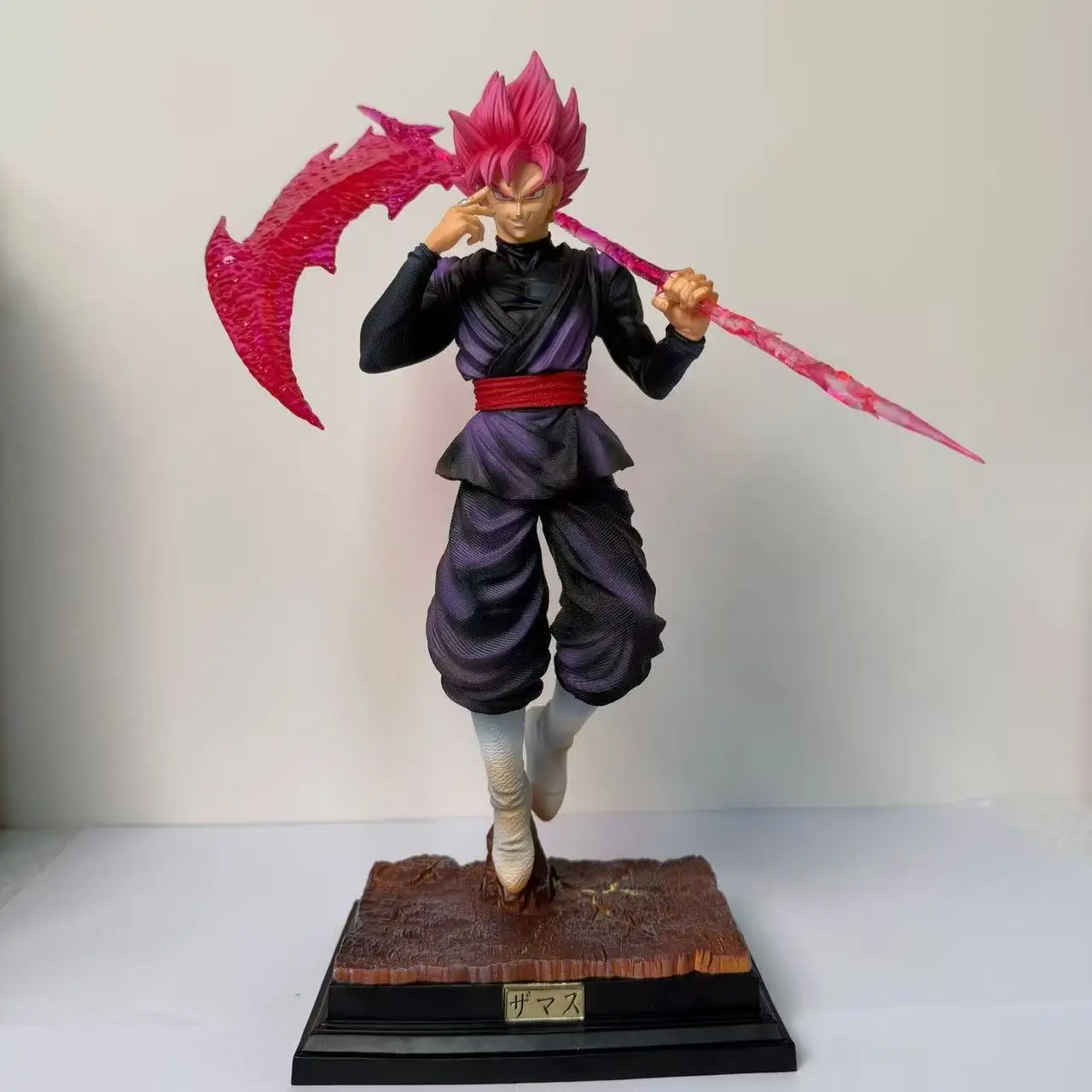 

New Dragon Ball Super Saiyan Rose Goku Statue 37cm Action Figure Desktop Decor Ornament Collectible Toy Doll Gift For Anime Fans