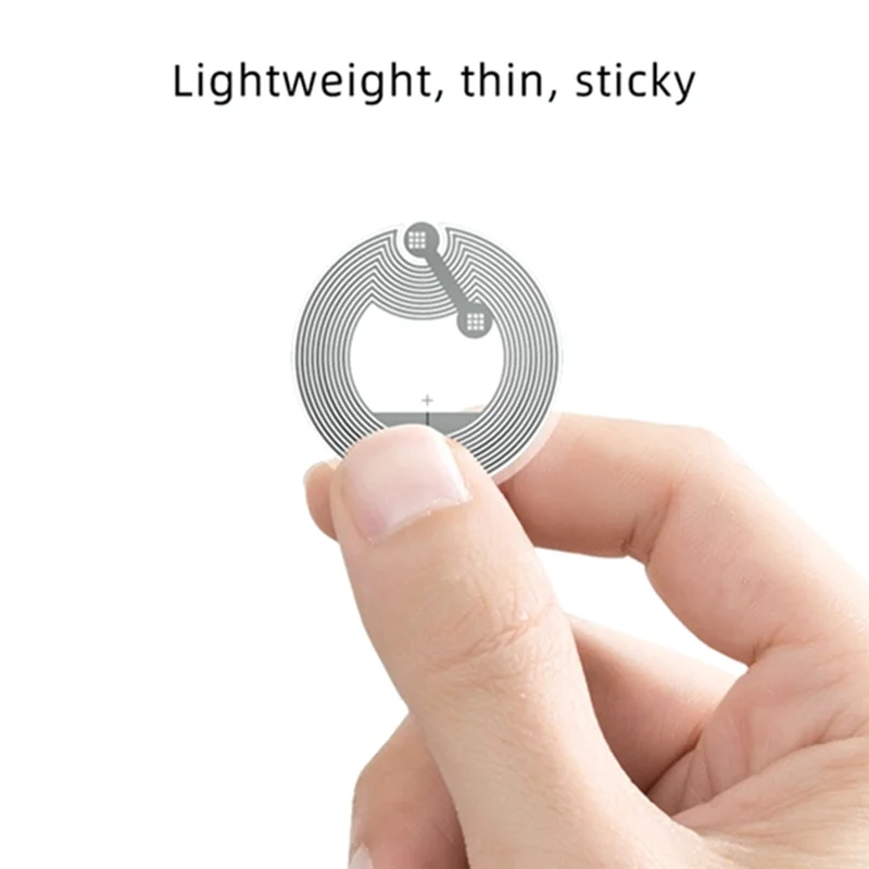 N82R 50 Stück NFC Ntag213 NFC-Etikettenaufkleber 13,56 MHz ISO14443A NTAG 213 Aufkleber Universaletikett für ALLE NFC-fähige Telefone