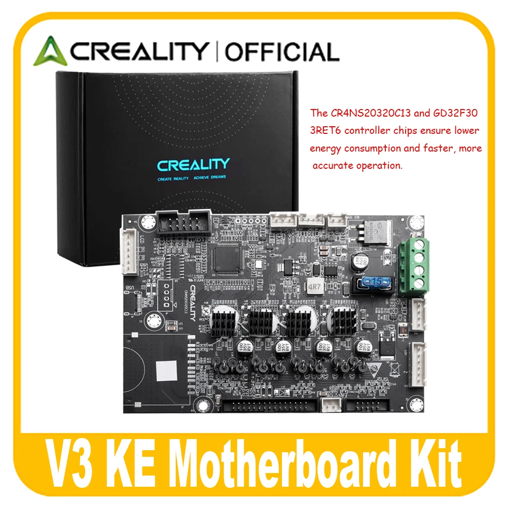 Creality Ender 3 V3 KE Mainboard Kit CR4NS200320C13 32 Bit MS35774 GD32F303RET6 Motherboard  3D Printer for Ender 3 V3 KE