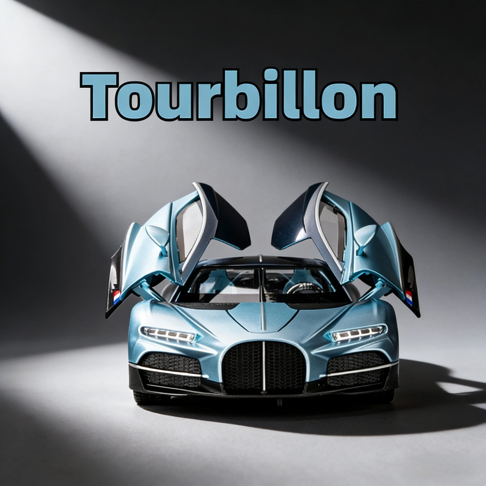 

️ Литая под давлением модель автомобиля 1:24 | Двери-бабочки + амортизация + звук и свет — идеальная коллекция!