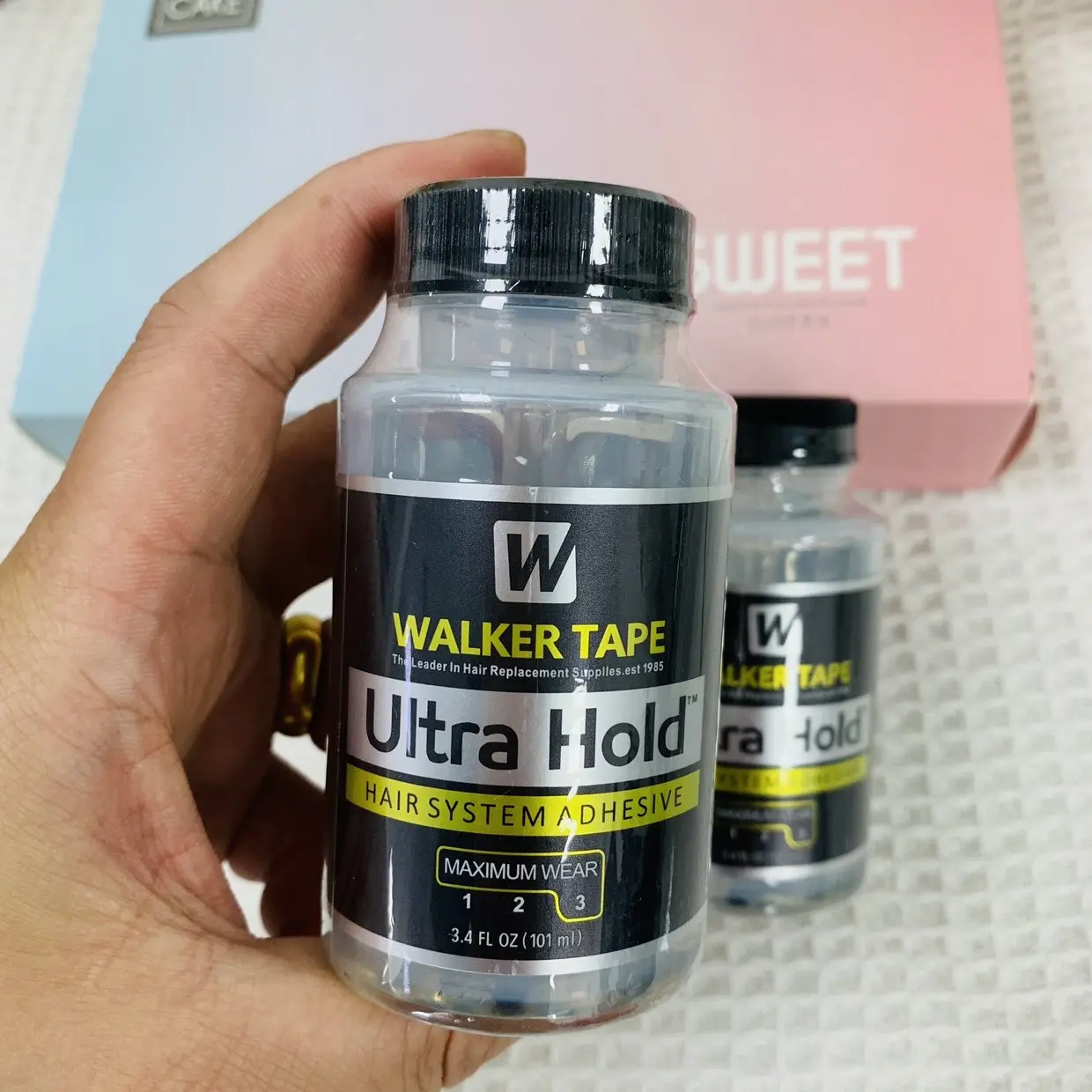 5 ชิ้น/10 ชิ้น/แพ็ค Strong Hold Toupee กาววิกผมลูกไม้ด้านหน้ากาว Ultra Hold ผมกาวกาวผมขายส่งกาว