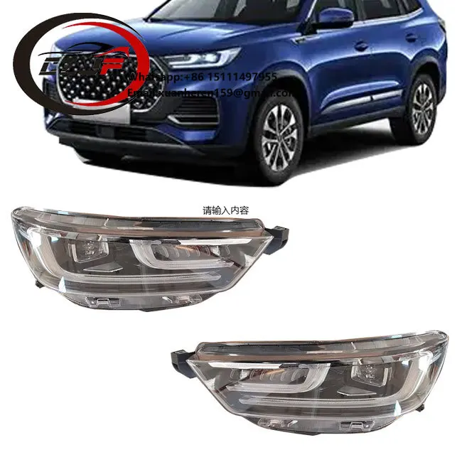 

CZJF High Quality Auto Part LED Headlight Front Lamp for Tiggo Pro Factory Price Body Kit 605000234AA 605000235AA