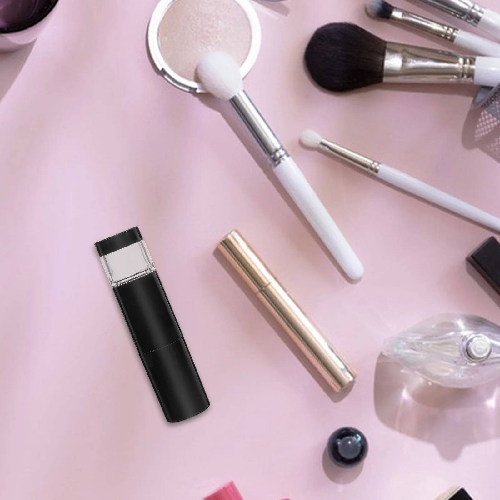 Applicatore automatico per fard con pennello per cipria per cipria pressata in polvere, strumento per trucco viso, setole morbide