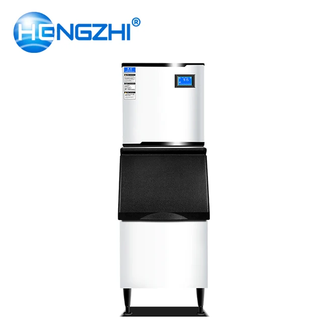 350kg/24h Ice Block Making Machine for Commercial Coffee Shop Bubble Tea Store Bar Professional Heavy Duty Cube Maker Pro