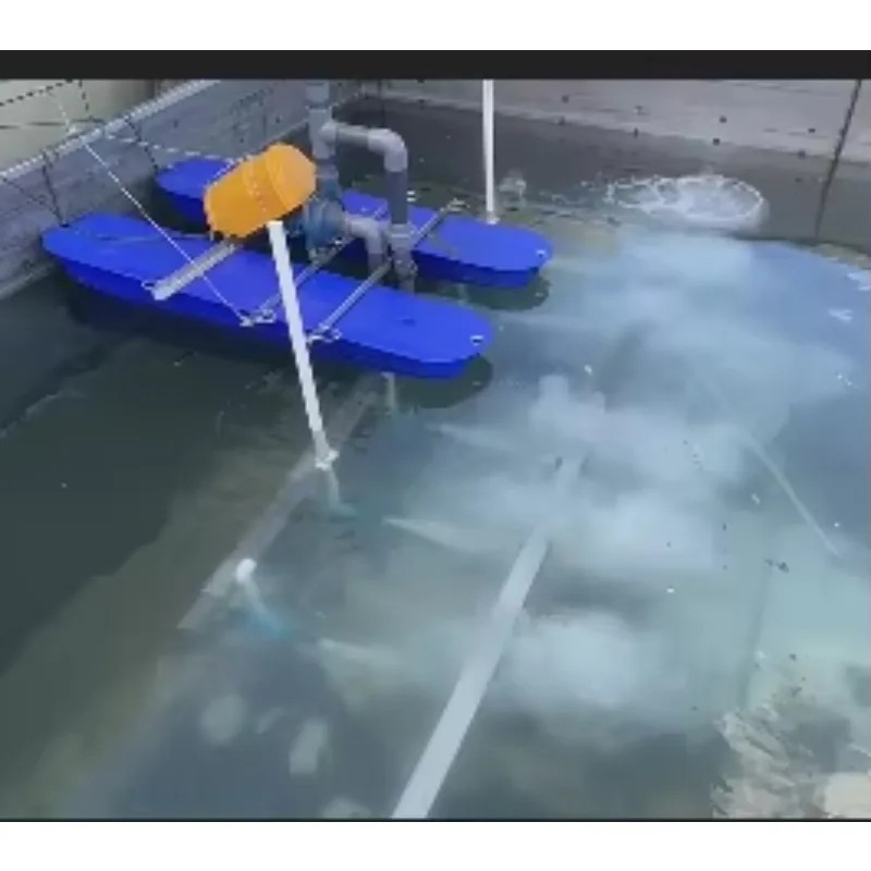Popular aquaculture 1.5 kW paddle wheel pond