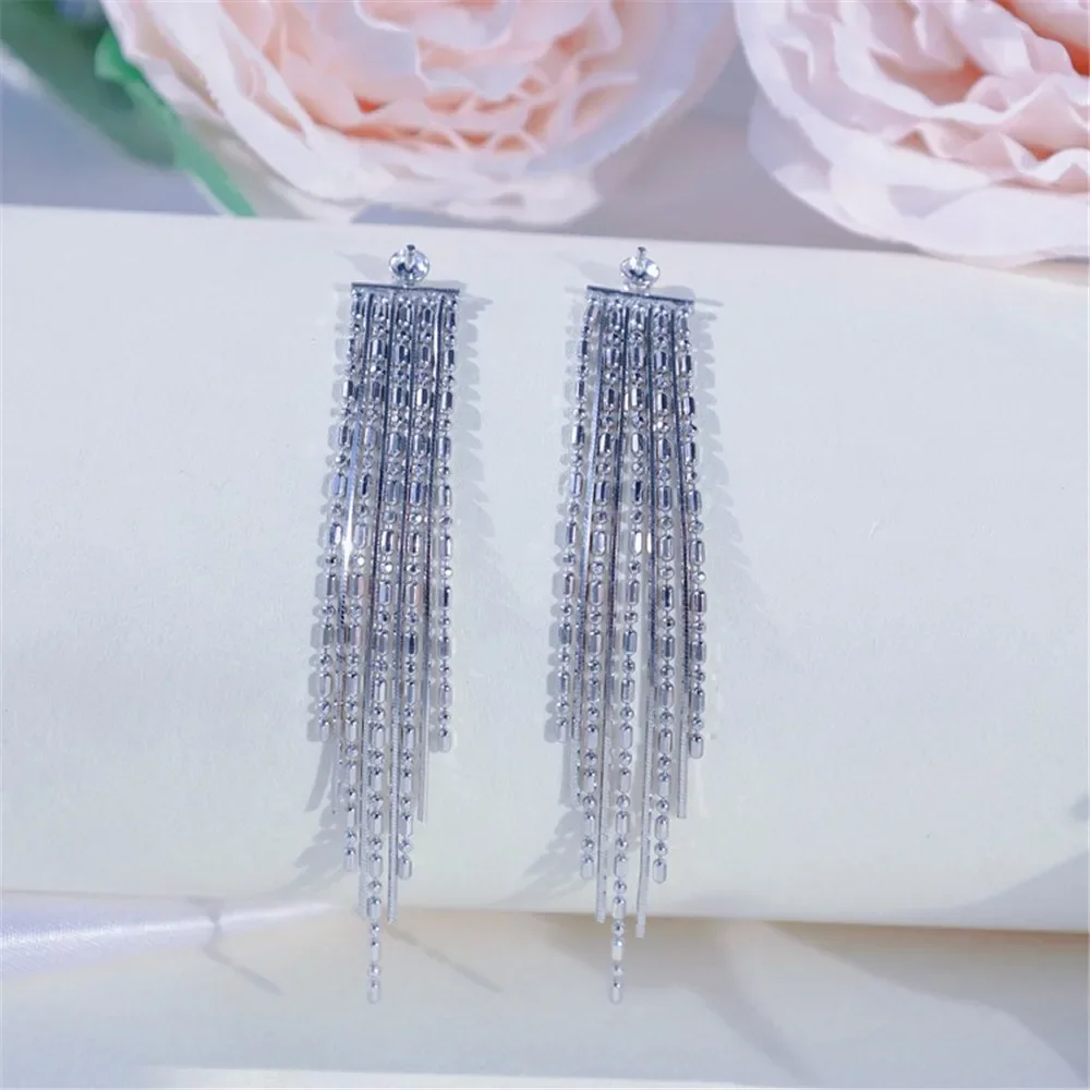 S925 Sterling Silver Pearl Earring Settings DIY Jewelry Making Supplies Blank Earring Posts for Handcrafted Accessories No Pearl