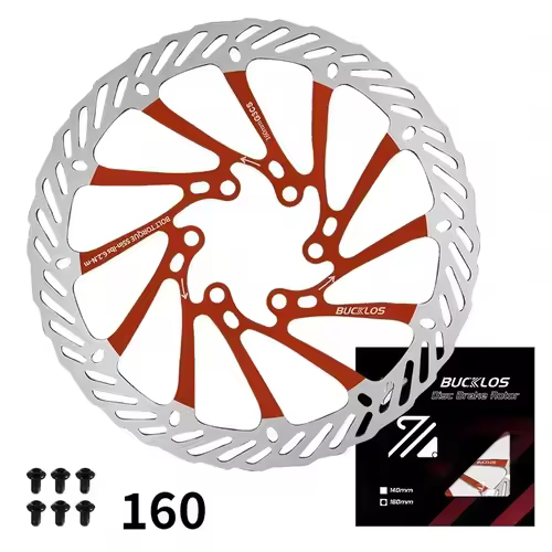 BUCKLOS Ultralight MTB Bike Hydraulic Disc Brake Rotor 160/180/203mm Mountain Road Racing Bicycle Brake Disc with 6 Free Bolts - Image 27