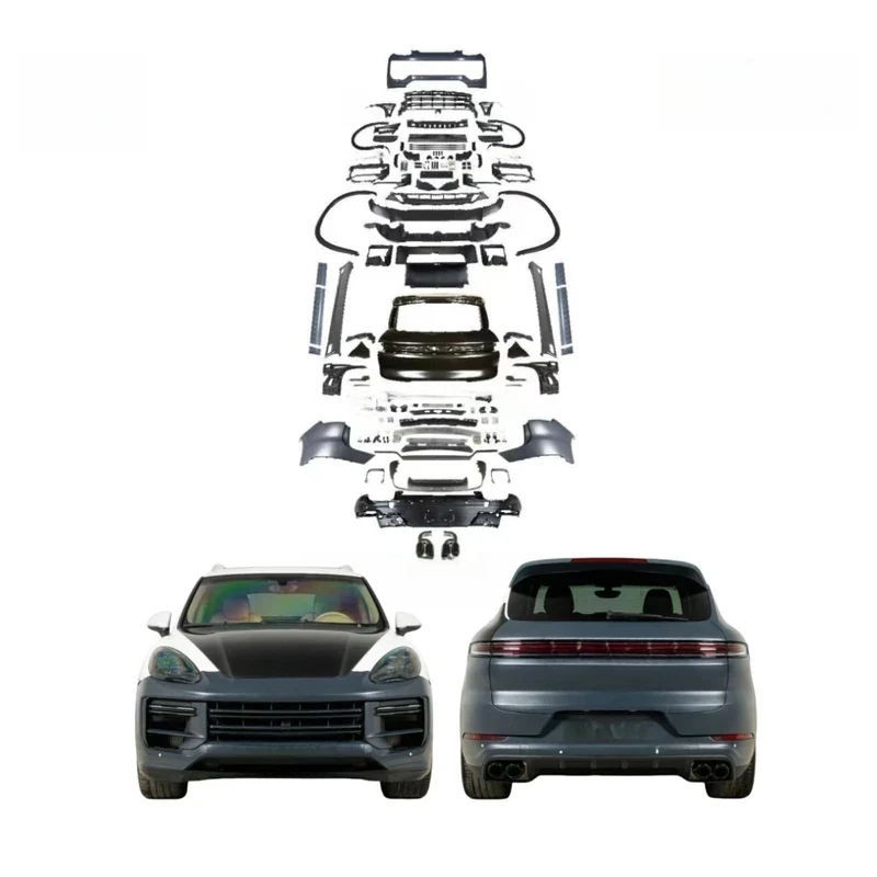 

Premium Old to New Upgrade Body Kit Compatible with 958.1 2011-2014 2024 Style Surround Car Modification Accessories