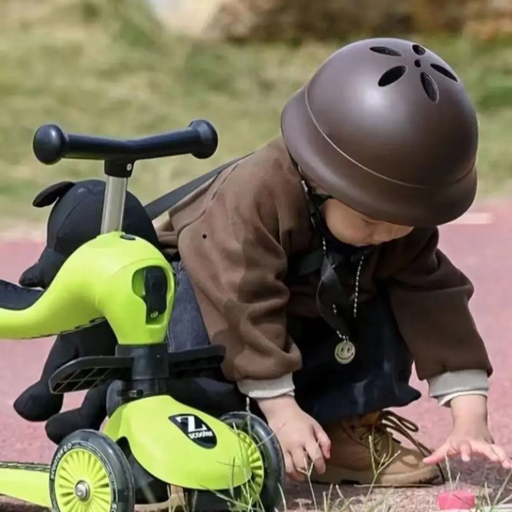 

Прочный детский велосипедный шлем против падения, защитное снаряжение, удобный детский спортивный шлем, дышащий защитный шлем