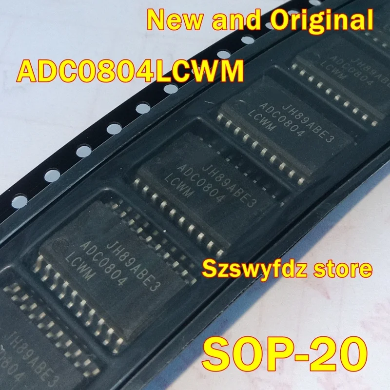 

2pcs to 50pcs ADC0804LCWM ADC0804 SOP-20 New and Original 8-Bit, Microprocessor- Compatible, A/D Converters