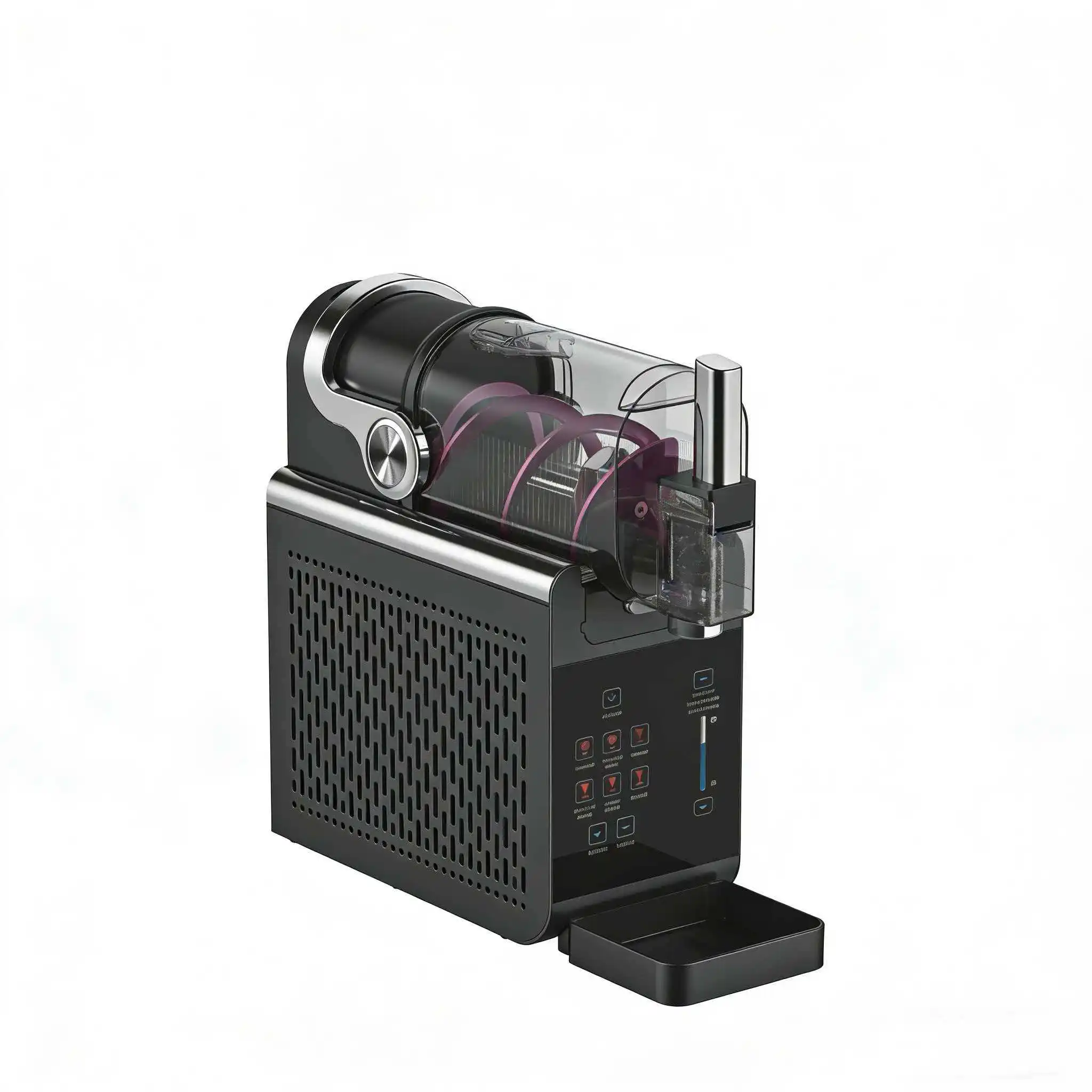 Color Screen 1.8L Multi Function Slush Ice Cream Machine Self Cleaning Visual for Commercial Home Use