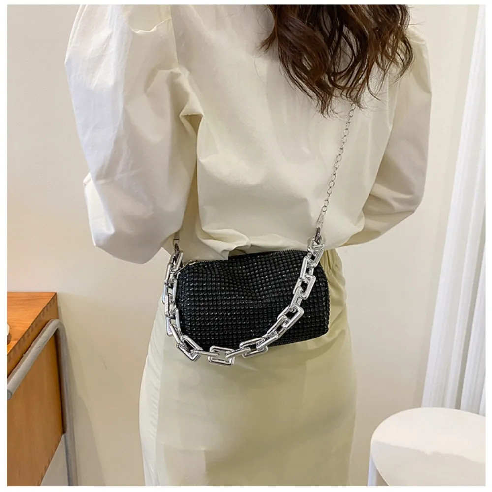 New Women bag Shoulder Bags Crossbody Bag for Women 2024 Handbag Color Diamond Pillow Bag Single Shoulder Bag