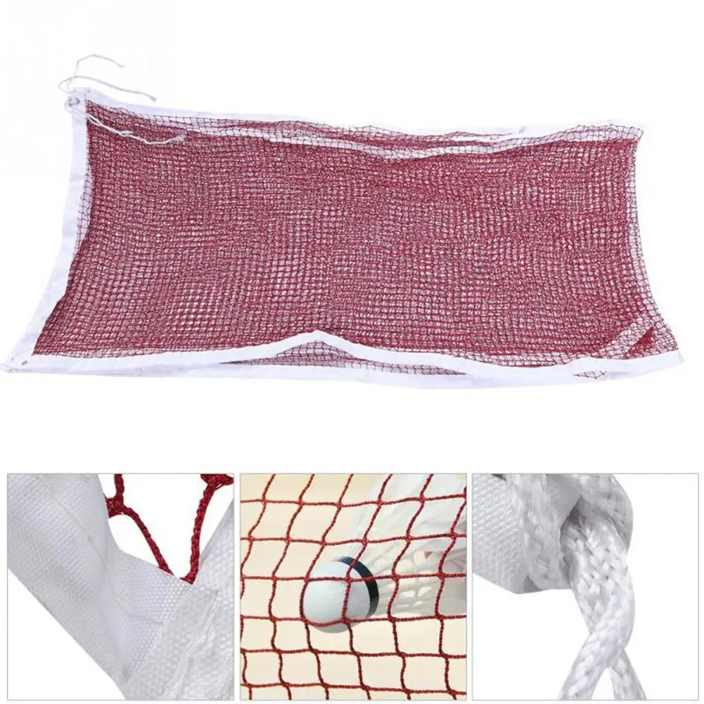 شبكة كرة الريشة القياسية للتدريب الرياضي البسيط والمحمول والقابل للطي، شبكة تنس خارجية، شبكة الريشة