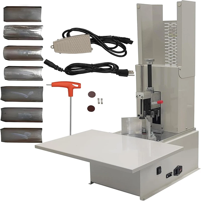 

Electric Corner Round Cutting Machine with Protective Cover 7PCS R3-R9 Blades Commercial Corner Rounder Paper/PVC/Plastic Films