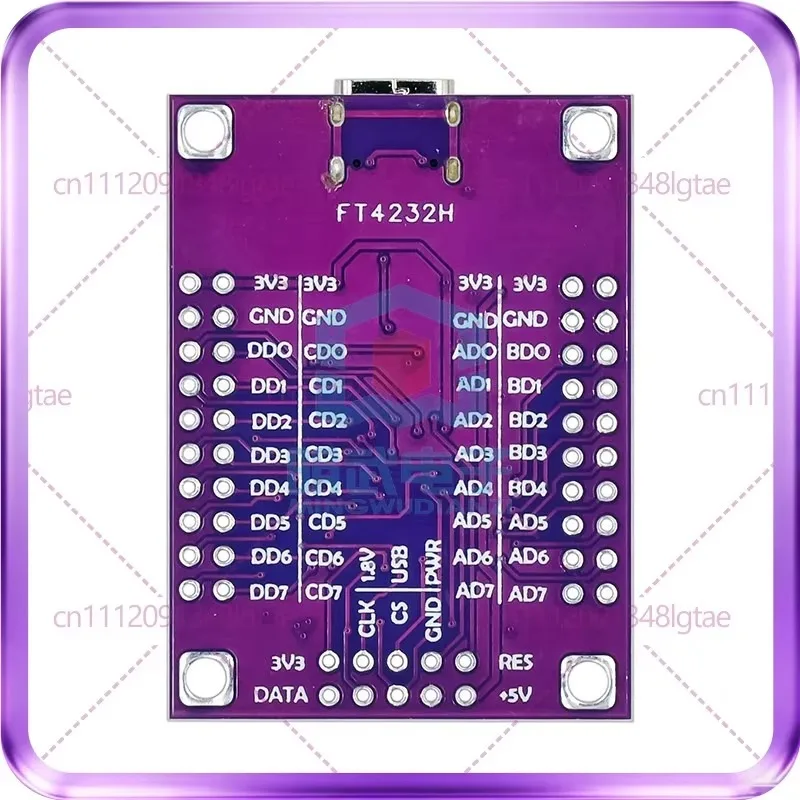 For FT4232 Four-channel USB to Serial UART/SPI/I2C/JTAG/RS232/485/422 Module