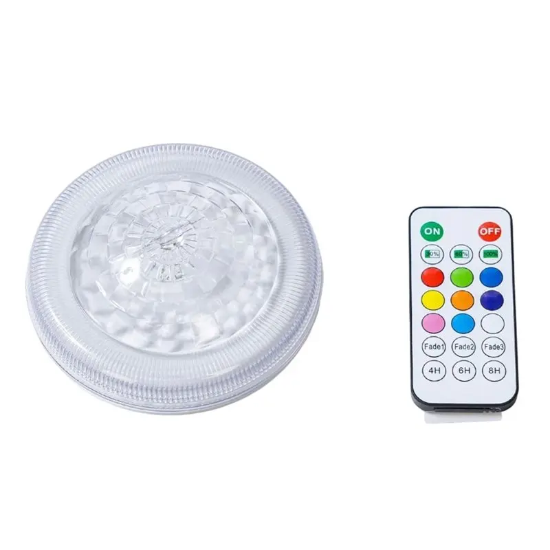 FYBL-Intelligent Light Control Solar Float Light Colorful Gradual Change Home Ambient Light Outdoor/Pool/Courtyard Floodlight