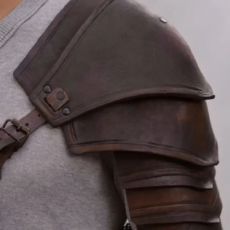Аксессуар для косплея в средневековом стиле, винтажный Готический аксессуар, стандарт Spaulder Pauldrons, рыцарь викингов, Гладиатор, Броня на плечо