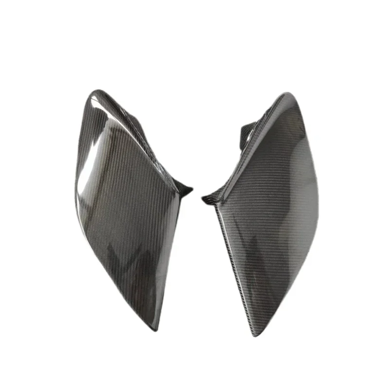 True carbon fiber N-style rear fender vent Side air vents for Ferrari 488 GTB body kit front bumper edge rear diffuser