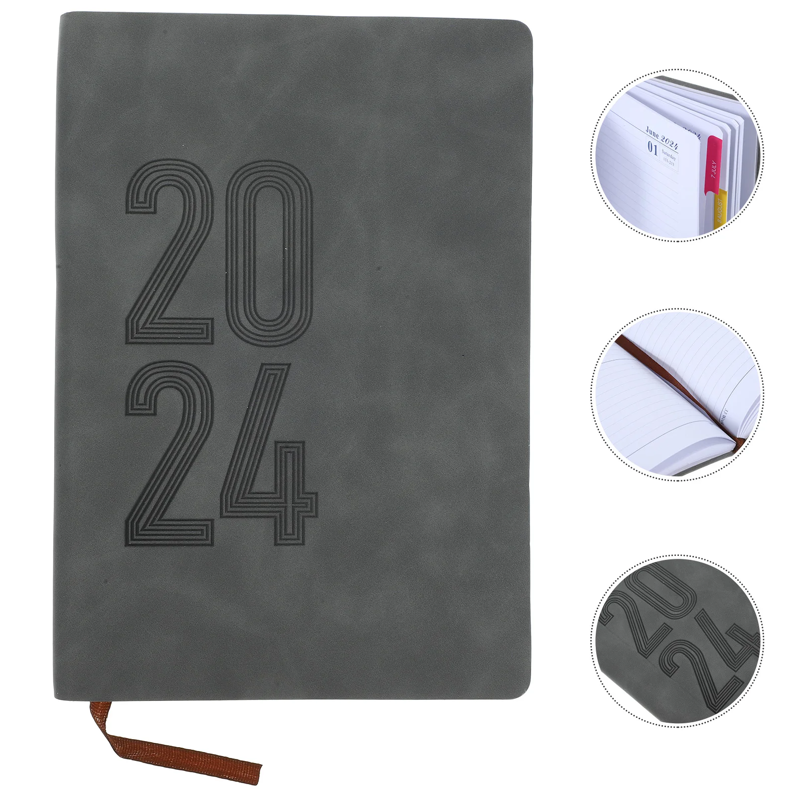 Straight Grain Office Notepad, Planner, Agenda Book, Student Schedule, 2023