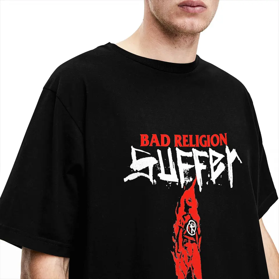 Bad Religion Suffer Boy T Shirt Summer Trending T-Shirts 100