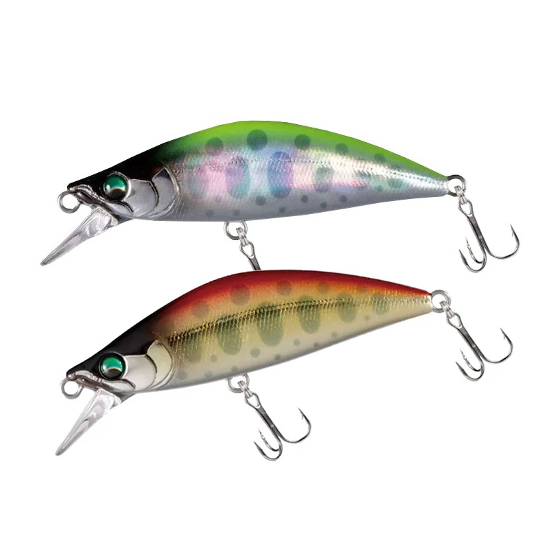 50mm/4.6g Countbass Sinking Minnow Wobblers Lures For Fishing, Fixed Weight Trout Fishing Bait Jerk Baits Crankbait