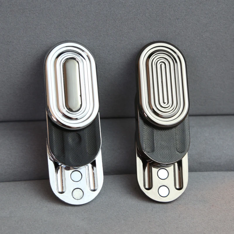 Three-Layer Metal Magnetic Push Slider  EDC Fingertip Spinner ADHD Anxiety Stress Toys For Adult Children Gift