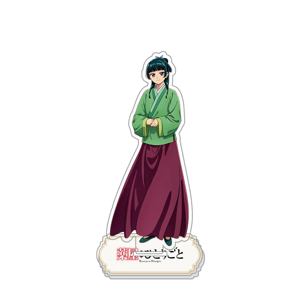 New Models The Apothecary Diaries Acrylic Stand Maomao Jinshi Gao Shun Anime Desk Display Room Decor Accessories for Friend