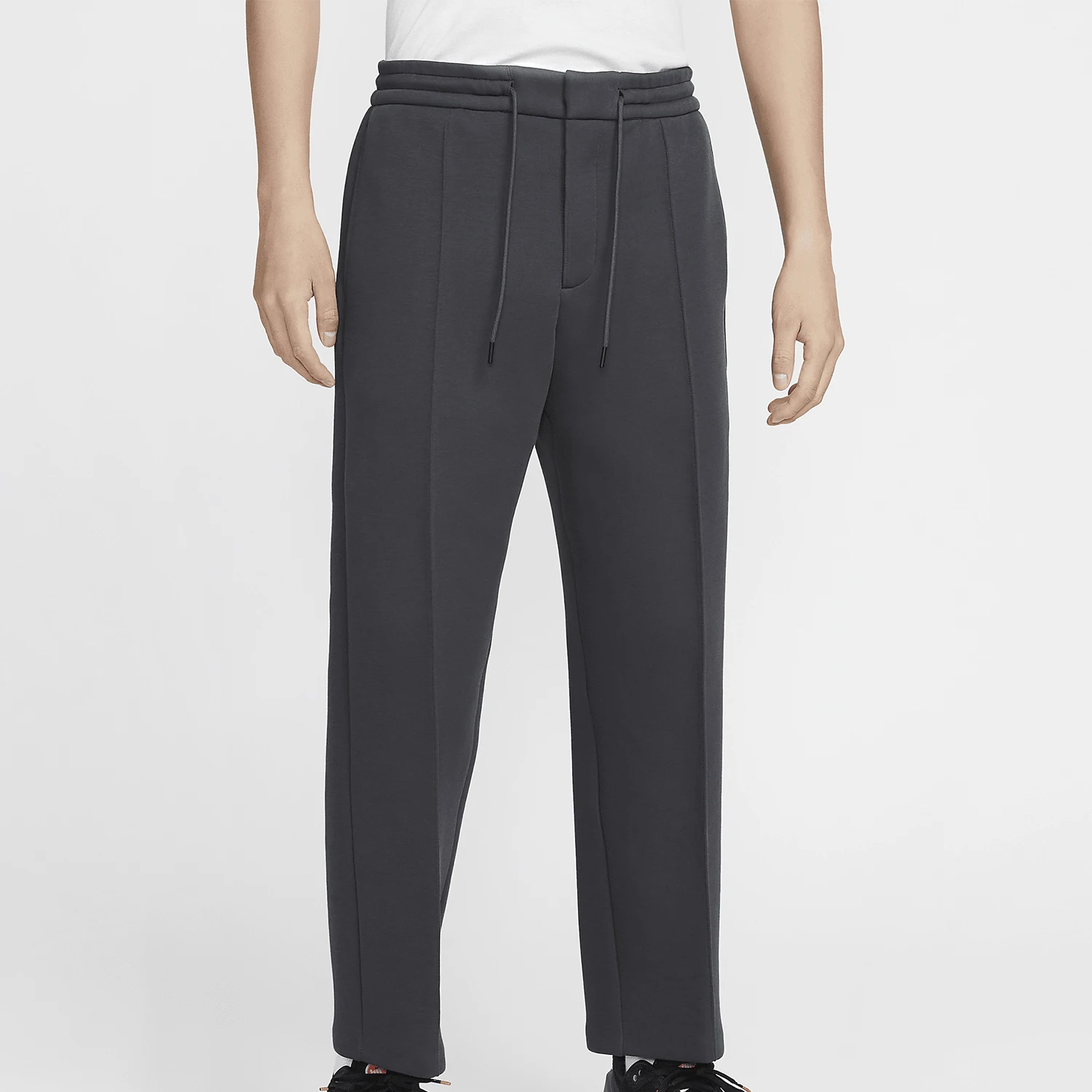 Nike genuine Tech men's precision cut double-sided knitted sports straight leg pants FZ7584-060