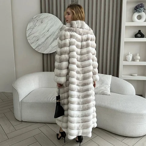 Женские шубы из меха кролика Рекс