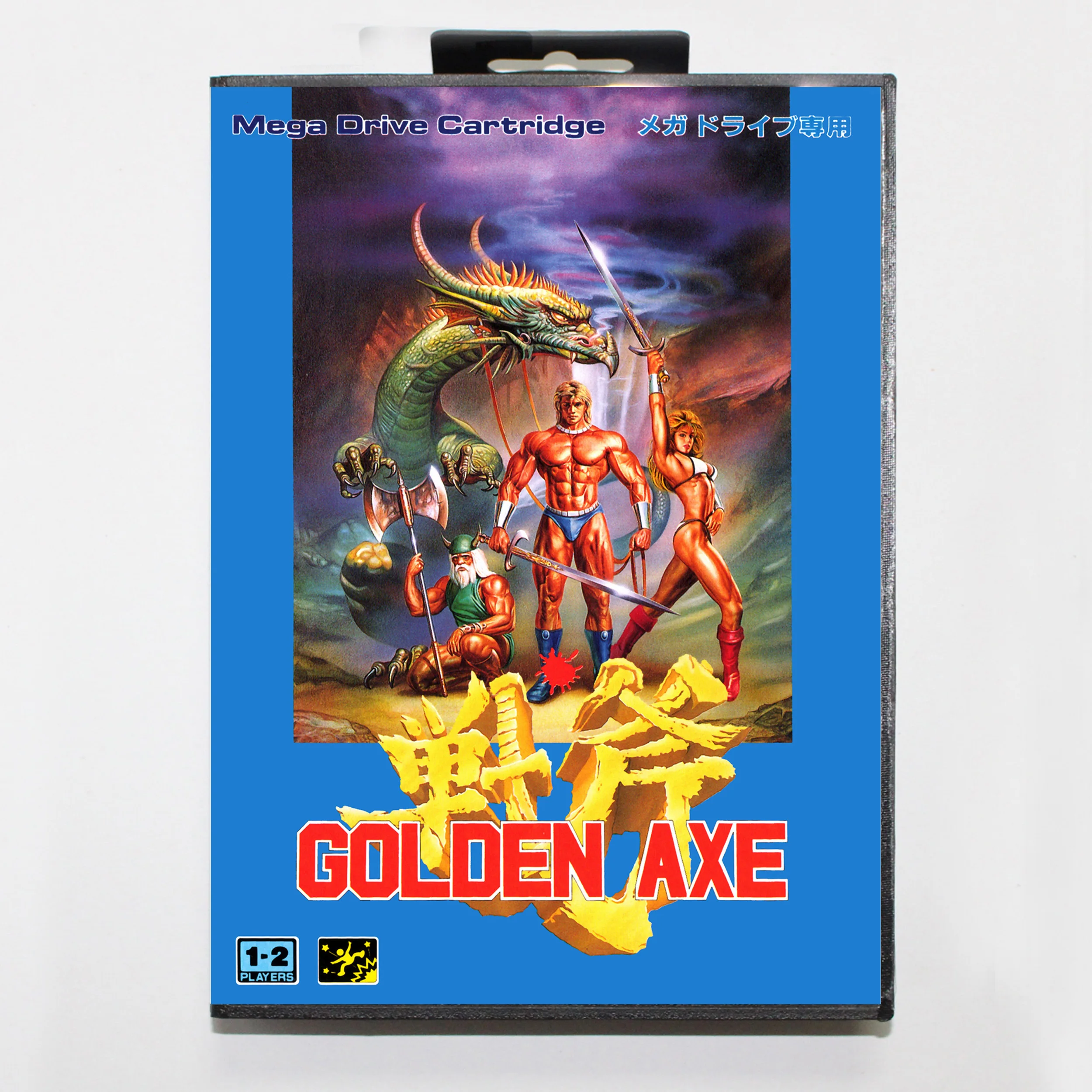 Hot Sale Golden Axe Game Card With Retail Box 16bit MD Cart For Sega Mega Drive/Genesis System