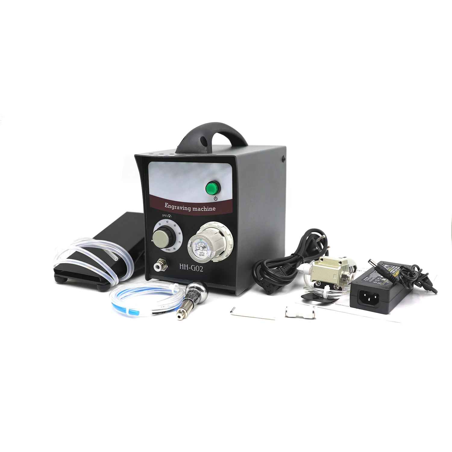 Kinway Jewelry Tools Machine 60W Pneumatic Enragving Machine Pneumatic Metal Engraver Jewelry Pneumatic Engraver