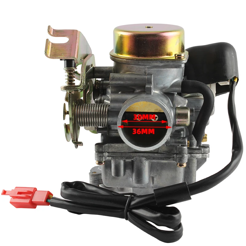 Motorcycle CVK30 CVK 30MM Carburetor Carb Replacement Accessories   For Keihin Scooters ATV GY6 150-250CC Scooter Street Bike