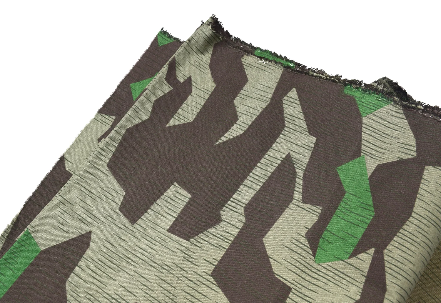 Camouflage REVERSIBLE GERMAN Cosplay ARMY SPLINTER CAMOUFLAGE FABRIC COTTON