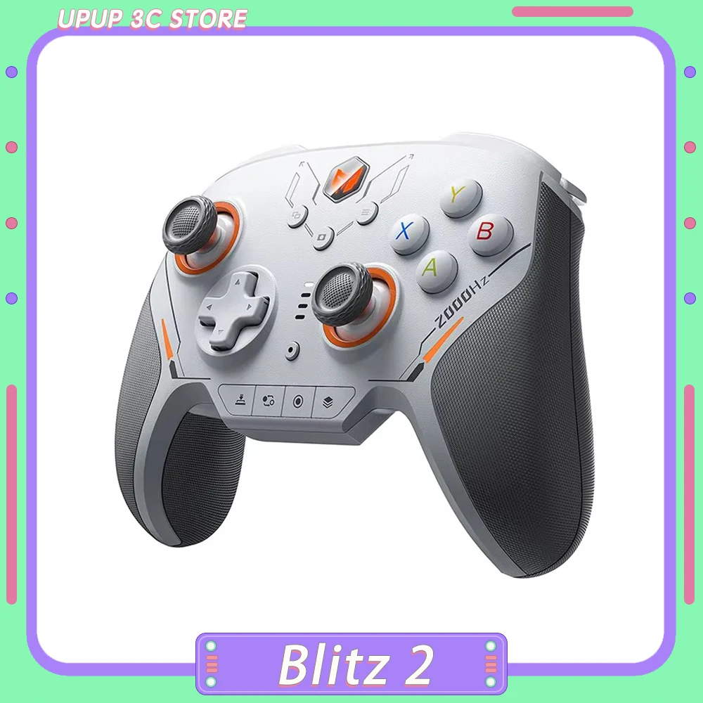 

BIGBIGWON Blitz 2 TMR Star Flash Wireless Bluetooth Gamepads Somatosensory Controllers 2000HZ Customized NS PC Steam Gamer Gift