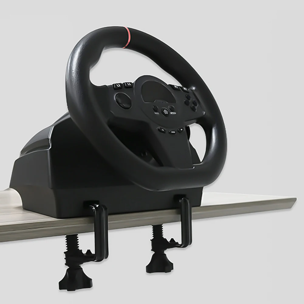 270 °   عجلة قيادة لعبة دواسة السيارة Simracing عجلة قيادة السباق للكمبيوتر الشخصي PS3/PS4/Switch/Xbox One/Xbox Series X/S